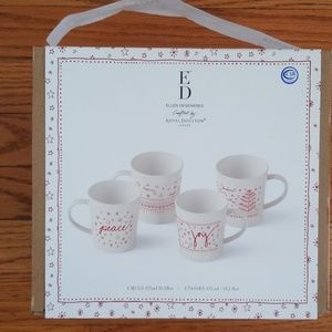 Ellen Degeneres Holiday Assent Mugs